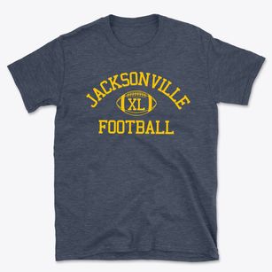 Jacksonville High School Classic Football Basic T-Shirt