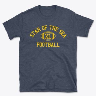 Star Of The Sea Parish Classic Football Basic T-Shirt