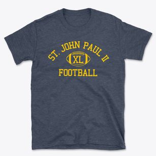 St. John Paul Ii High School Classic Football Basic T-Shirt