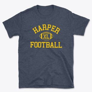 Harper High School Classic Football Basic T-Shirt