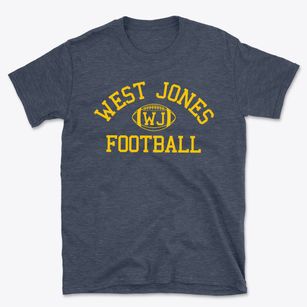 West Jones High School Classic Football Basic T-Shirt