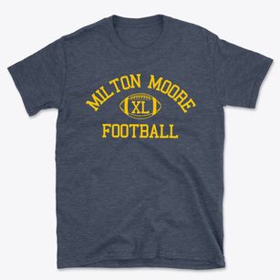 Milton Moore Spanish Magnet School Classic Football Basic T-Shirt