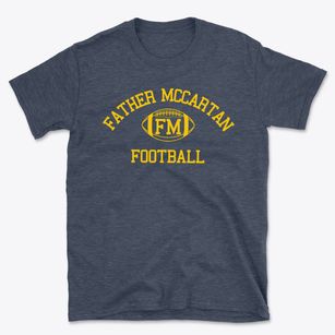 Father Mccartan Memorial School Classic Football Basic T-Shirt