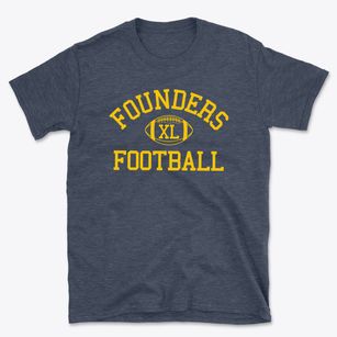 Founders Classical Academy Classic Football Basic T-Shirt
