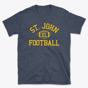 Saint John Lutheran School Classic Football Basic T-Shirt