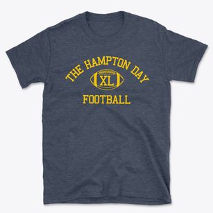 The Hampton Day School Classic Football Basic T-Shirt