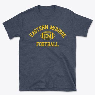 Eastern Monroe Career Center Classic Football Basic T-Shirt