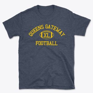 Queens Gateway Health Science School Classic Football Basic T-Shirt