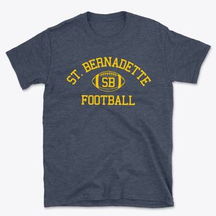 Saint Bernadette School Classic Football Basic T-Shirt