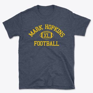 Is 33 Mark Hopkins Classic Football Basic T-Shirt