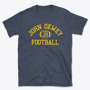 John Dewey High School Classic Football Basic T-Shirt