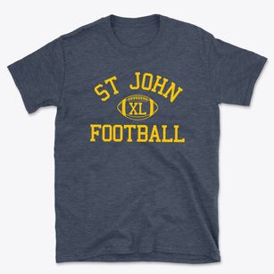 St John The Evangelist Parish Classic Football Basic T-Shirt