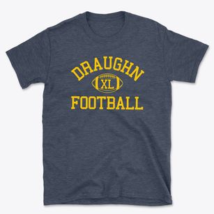 Jimmy C Draughn High School Classic Football Basic T-Shirt