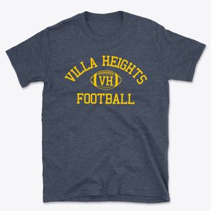 Villa Heights Academic Center Classic Football Basic T-Shirt