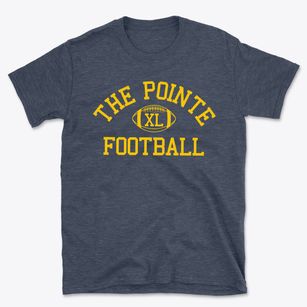 The Pointe College Prep Classic Football Basic T-Shirt