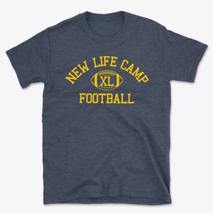 New Life Camp Classic Football Basic T-Shirt