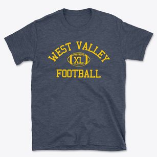 West Valley Christian Church School Classic Football Basic T-Shirt
