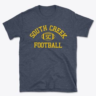South Creek High School Classic Football Basic T-Shirt