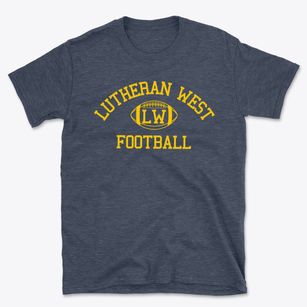 Lutheran High School West Classic Football Basic T-Shirt