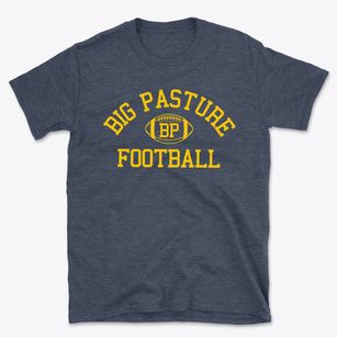Big Pasture High School Classic Football Basic T-Shirt