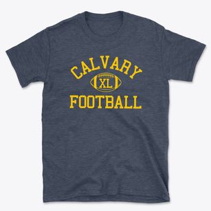 Calvary Christian School Classic Football Basic T-Shirt