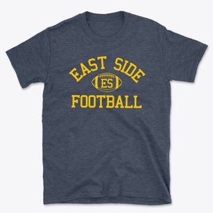 East Side Christian School Classic Football Basic T-Shirt