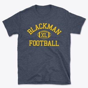 Blackman High School Classic Football Basic T-Shirt