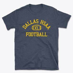 Dallas Hsaa Classic Football Basic T-Shirt