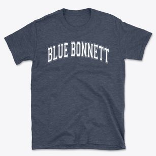 Blue Bonnett Elementary School Varsity Arch Basic T-Shirt
