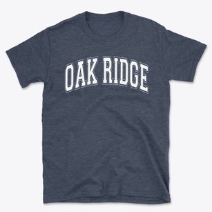Oak Ridge Elementary School Varsity Arch Basic T-Shirt