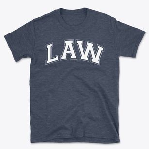 Law Elementary School Varsity Arch Basic T-Shirt