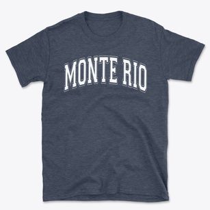Monte Rio Elementary School Varsity Arch Basic T-Shirt