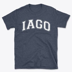 Iago Junior High School Varsity Arch Basic T-Shirt