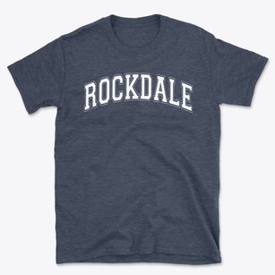 Rockdale High School Varsity Arch Basic T-Shirt
