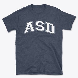 Austine School For The Deaf Varsity Arch Basic T-Shirt