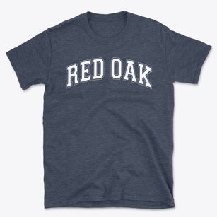Red Oak Elementary School Varsity Arch Basic T-Shirt