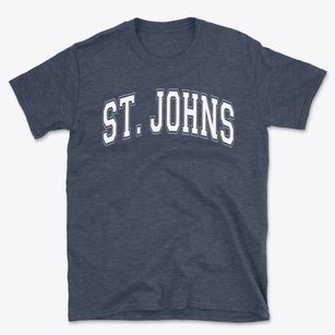 Saint Johns Lutheran School Varsity Arch Basic T-Shirt