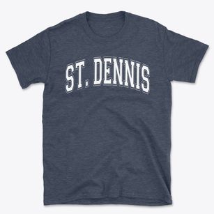 St Dennis Parish Varsity Arch Basic T-Shirt