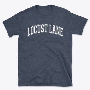Locust Lane Elementary School Varsity Arch Basic T-Shirt