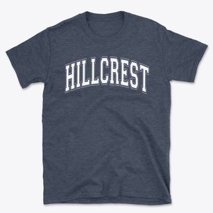 Hillcrest Elementary School Varsity Arch Basic T-Shirt