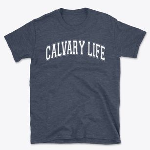 Calvary Life Christian School Varsity Arch Basic T-Shirt