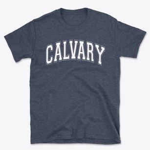 Calvary Baptist Academy Varsity Arch Basic T-Shirt