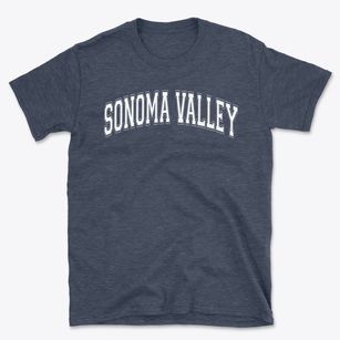 Sonoma Valley High School Varsity Arch Basic T-Shirt