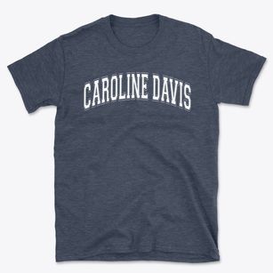 Caroline Davis Middle School Varsity Arch Basic T-Shirt