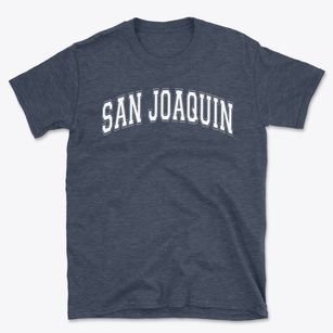 San Joaquin Elementary School Varsity Arch Basic T-Shirt