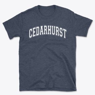 Cedarhurst Secondary School Varsity Arch Basic T-Shirt