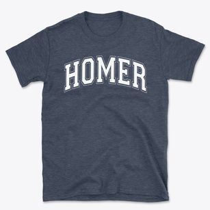 Homer High School Varsity Arch Basic T-Shirt