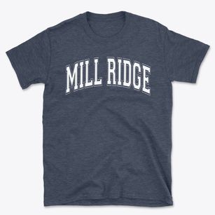 Mill Ridge Primary School Varsity Arch Basic T-Shirt