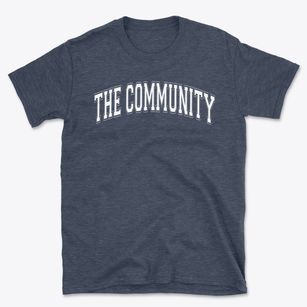 The Community School Varsity Arch Basic T-Shirt