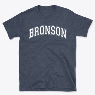 Bronson Elementary School Varsity Arch Basic T-Shirt